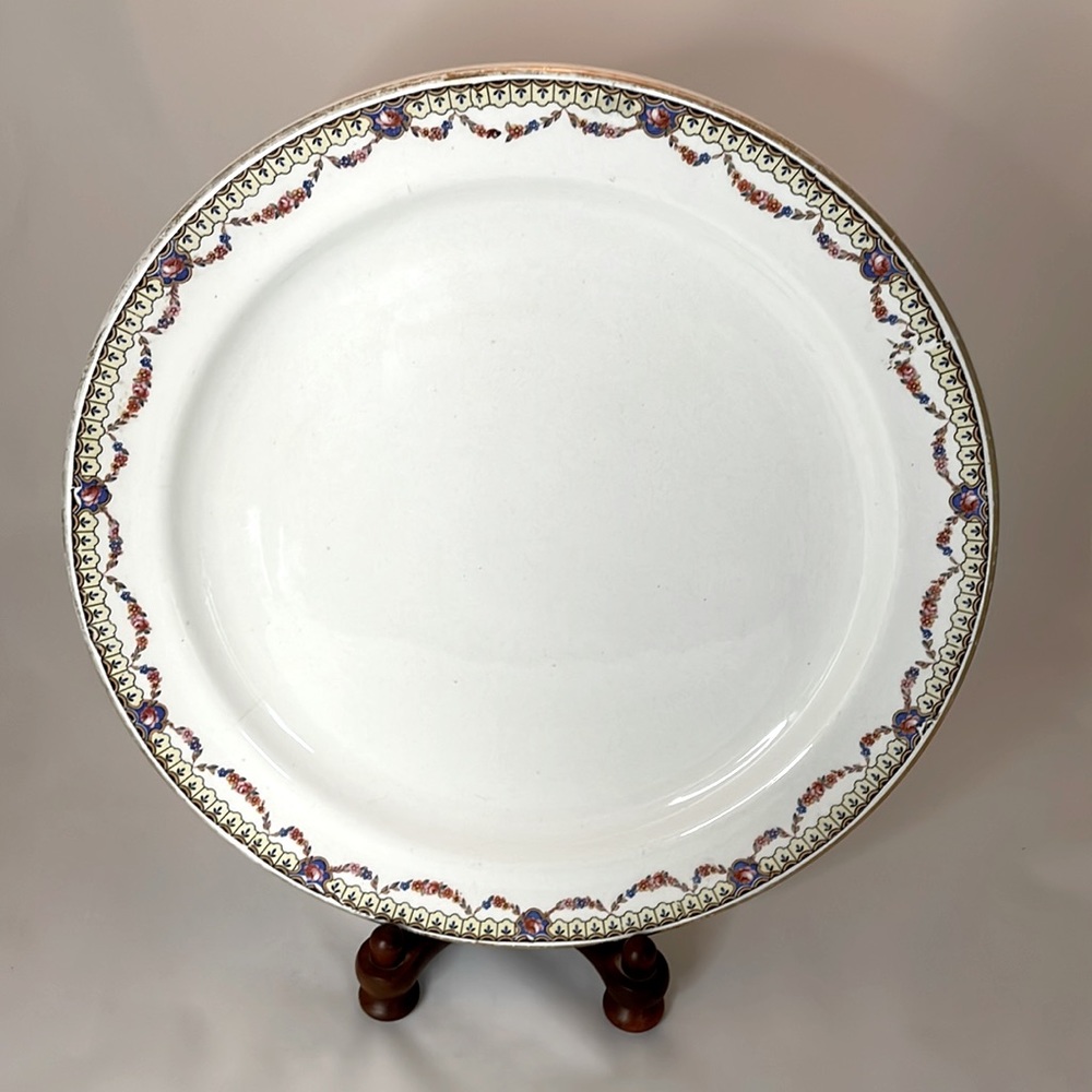 Petrus Regout & Co. Masstricht Made in Holland 12" Plate #2390
